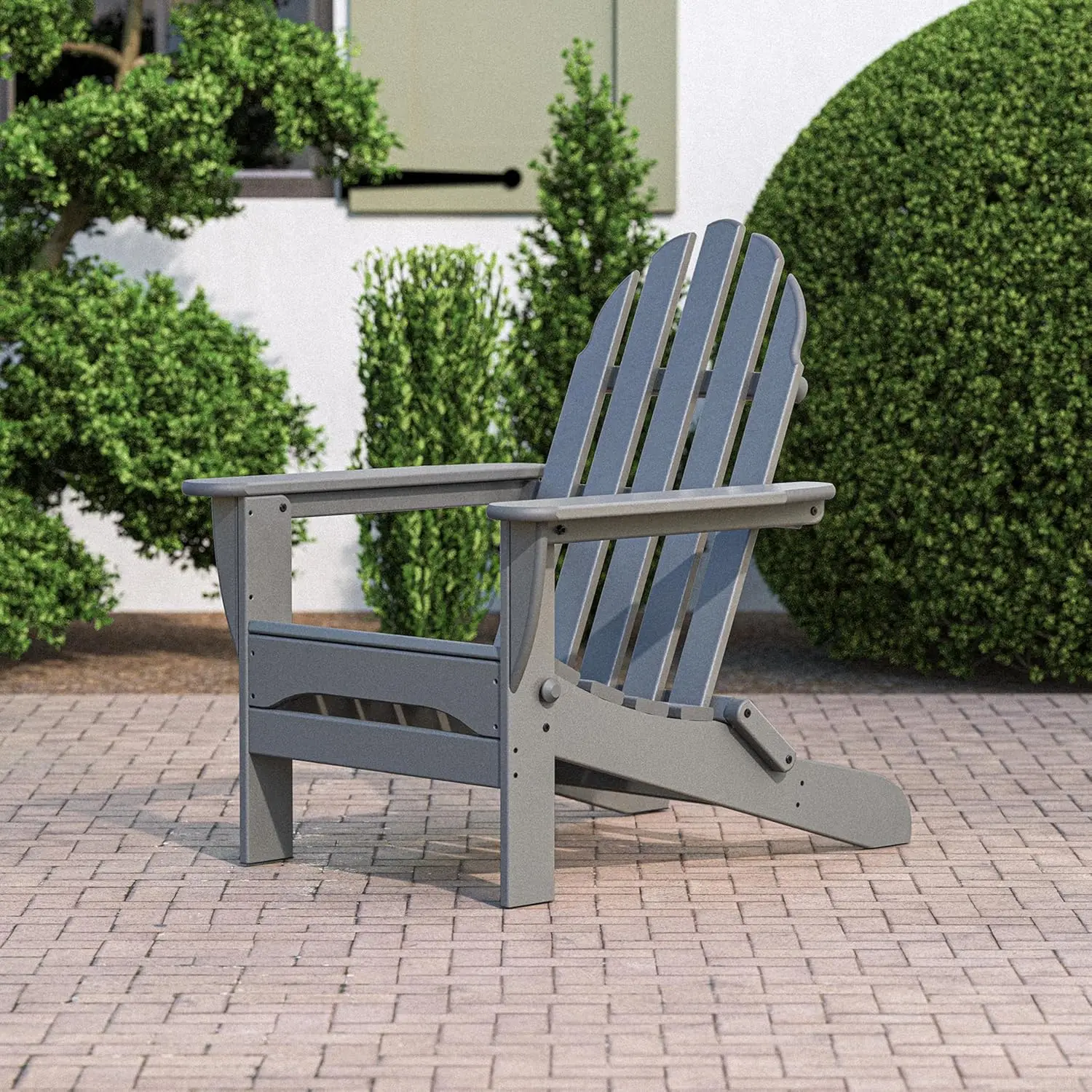 Classic Folding Adirondack, Slate Grey