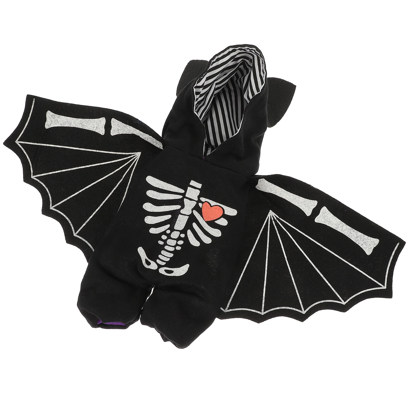 

Halloween Bat Dog Costume Polyester Material Comfortable Wear-Resistant Puppy Clothes Lovely Decorative Dog Outfit for Parties