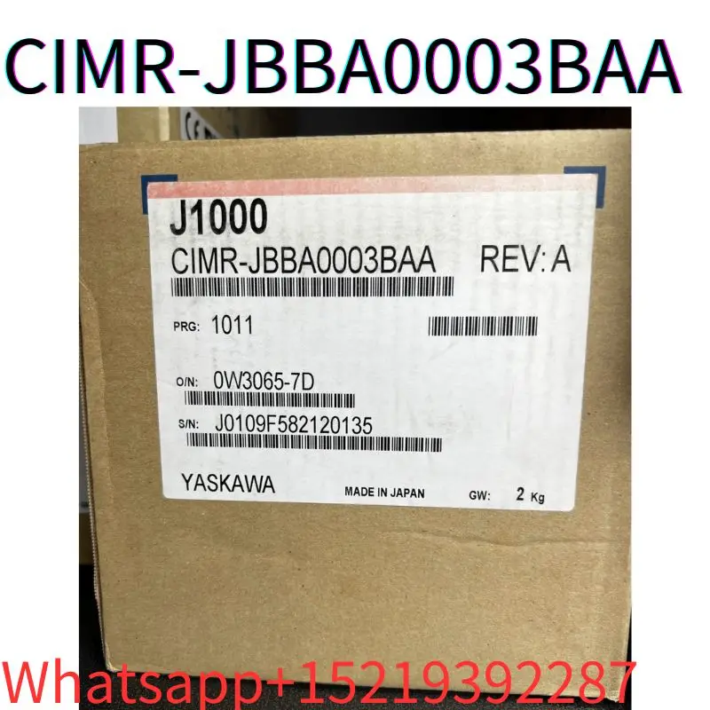 

Brand New Original Frequency converter CIMR-JBBA0003BAA 0.75KW/0.4KW