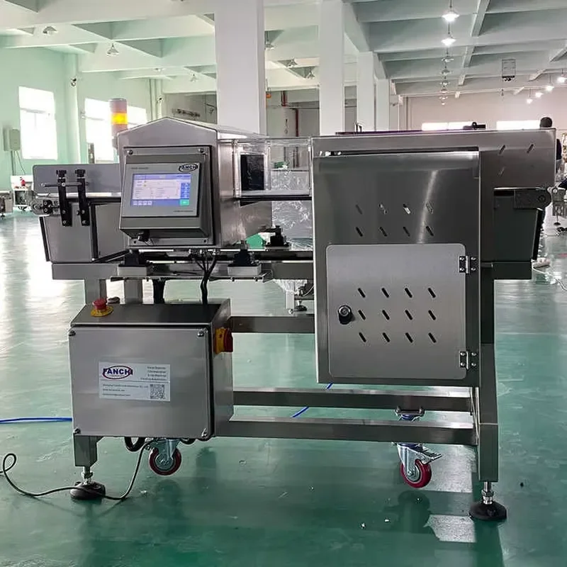 High Precision BRC Conveyor Belt Metal Detector for Food Safety Contamination Inspection