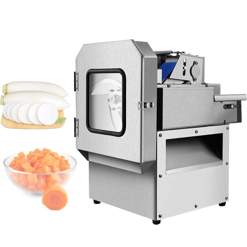 Electric Food Vegetable Shredder Cutting Machine Cabbage Pepper Leek Celery Green Onion Cutting Machine