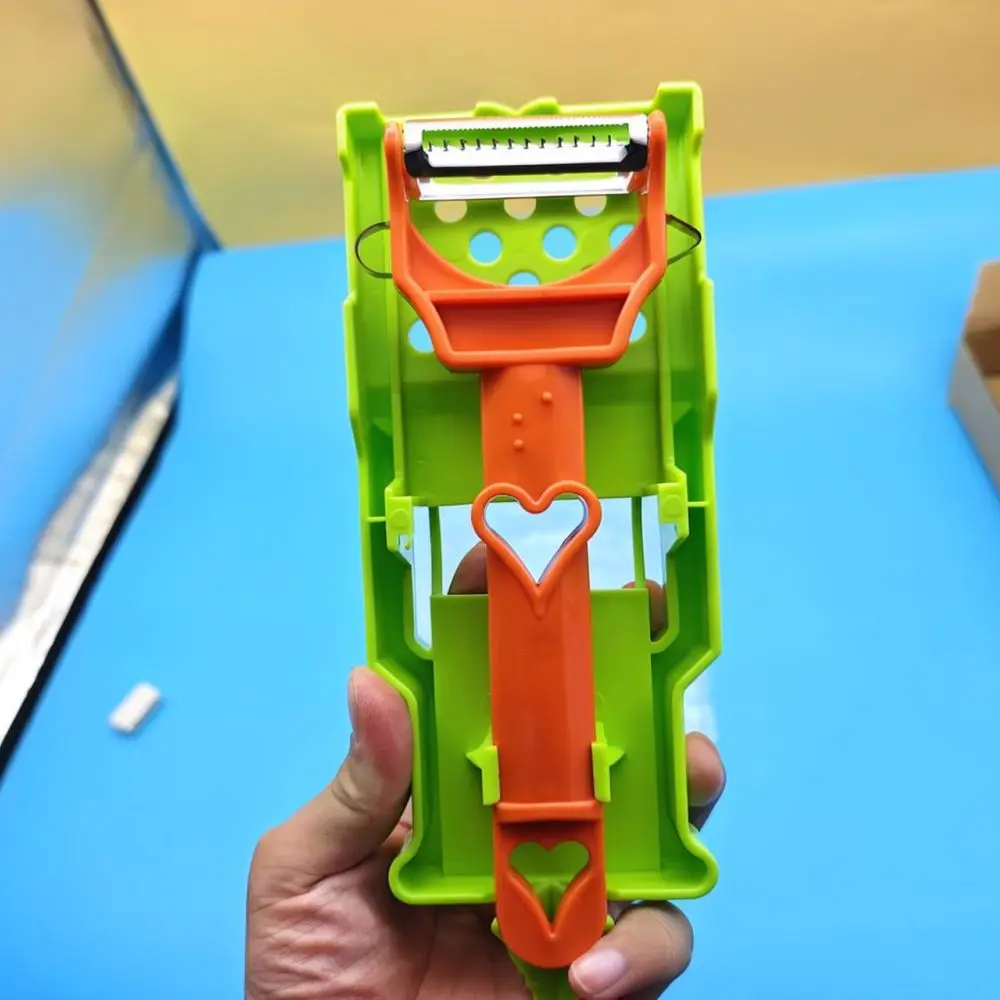 Durable Vegetable Peeler Julienne Slicer ABS Kitchen Tool Comfortable Grip Food Grater For Potatoes And Carrots