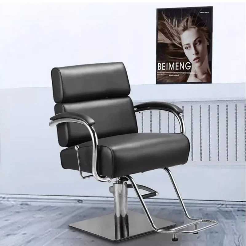 Trendy Beauty Barber Chair Personalized Nordic Salon Swivel Barber Chair Barbershop Salon Cadeira De Barbeiro Furniture