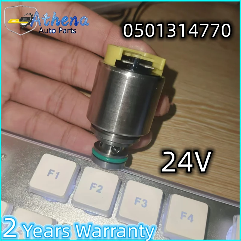 

High Quality New 24V 0501314770 Pressure Regulator Solenoid Valve For Engineering vehicle 4WG Gearboxes 0501.314.770Transmission