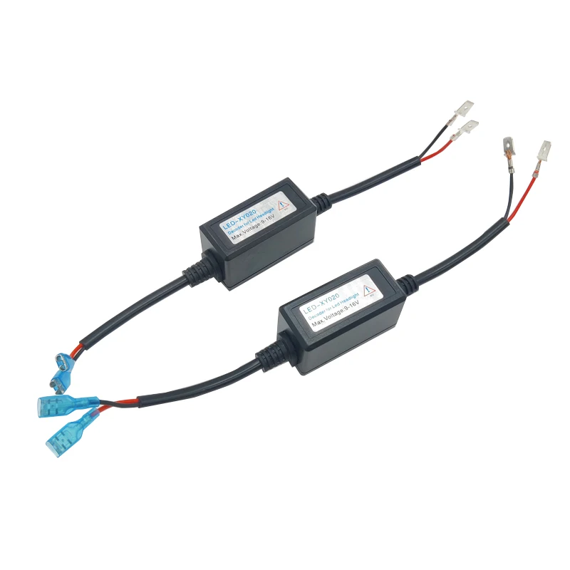 جديد 2 قطعة H1 السيارات LED فك أسود مكافحة وميض LED Canbus فك خطأ مزيل اكسسوارات السيارات