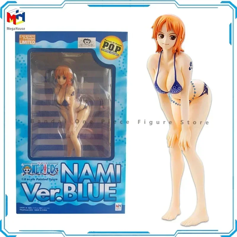 

В наличии оригинальная Bandai One Piece Pop Nami экшн-фигурка анимационная игрушка подарок модель коллекционер аниме хобби