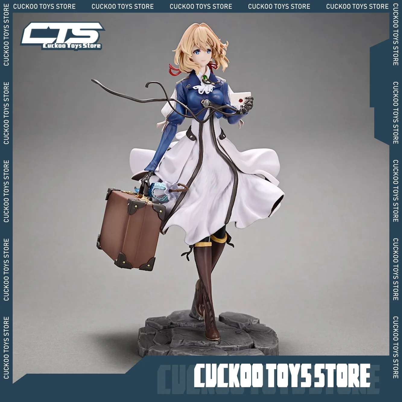 25cm Violet Evergarden Anime Figure Pretty Girl Figurine Pvc Doll Statue Model Collection Desk Decora High Quality Toy Birthday