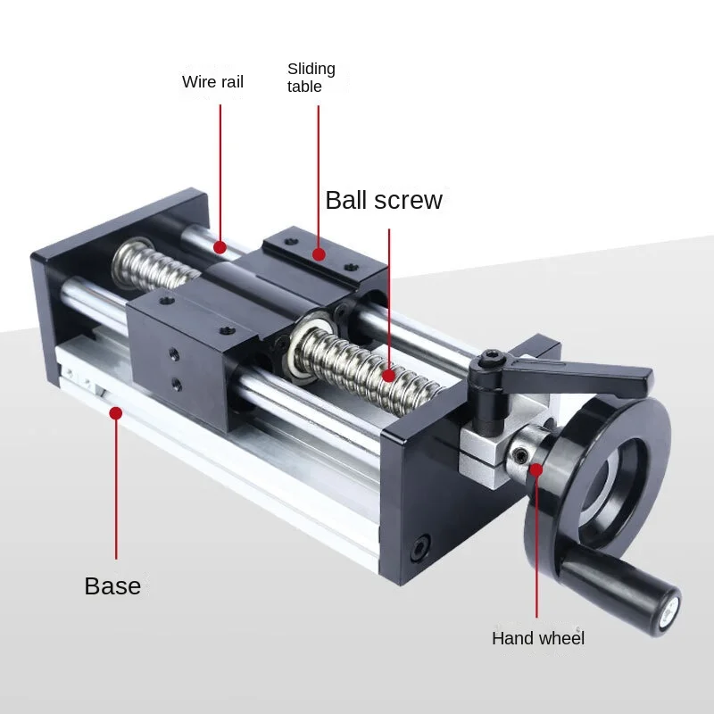 80 Double Optical Axis Sliding Table Module Manual EBX Precision Screw Rod