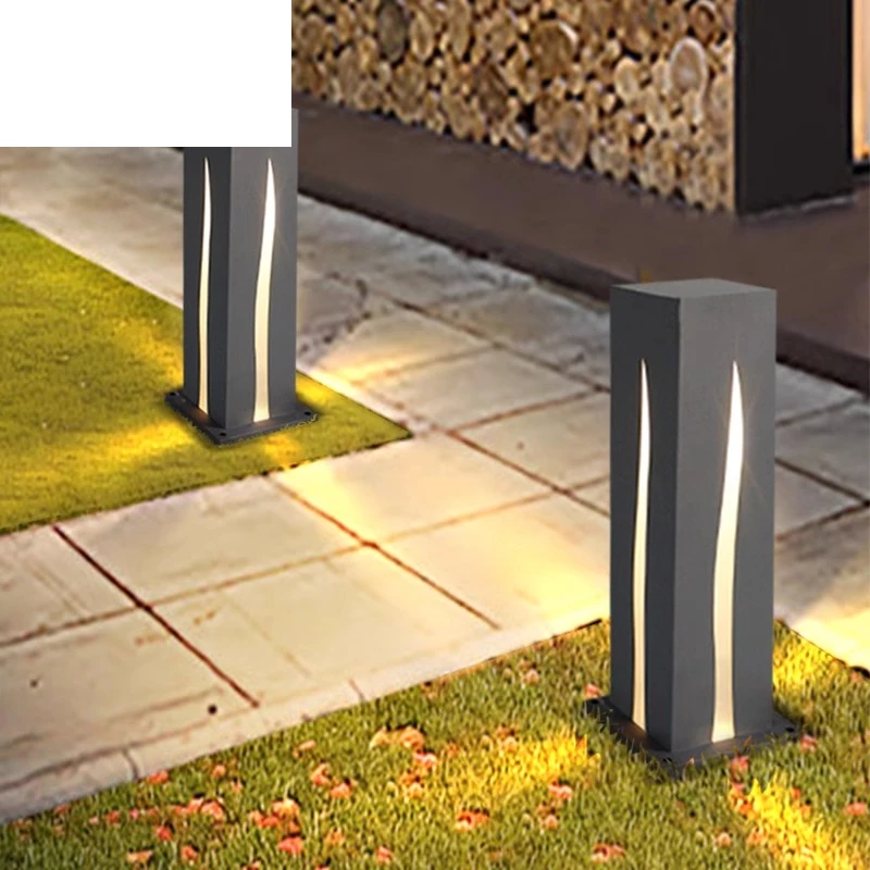 

Modern simple lawn lamp, grass lamp, square lamp, garden lamp