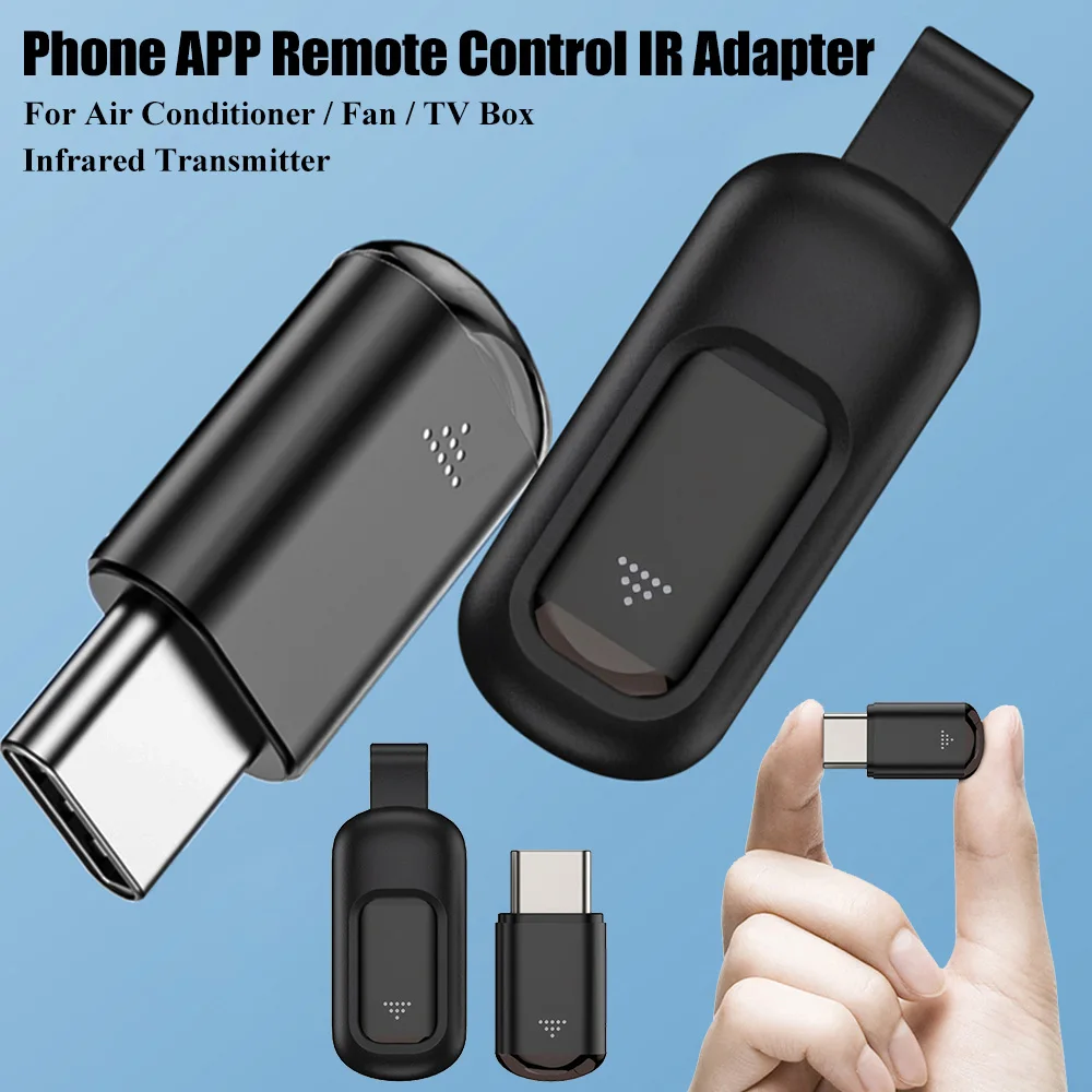 Smart Phone IR Adapter Portable Mobile Phone APP Remote Control IR Blaster Infrared Transmitter Adapters For Air Conditioner TV