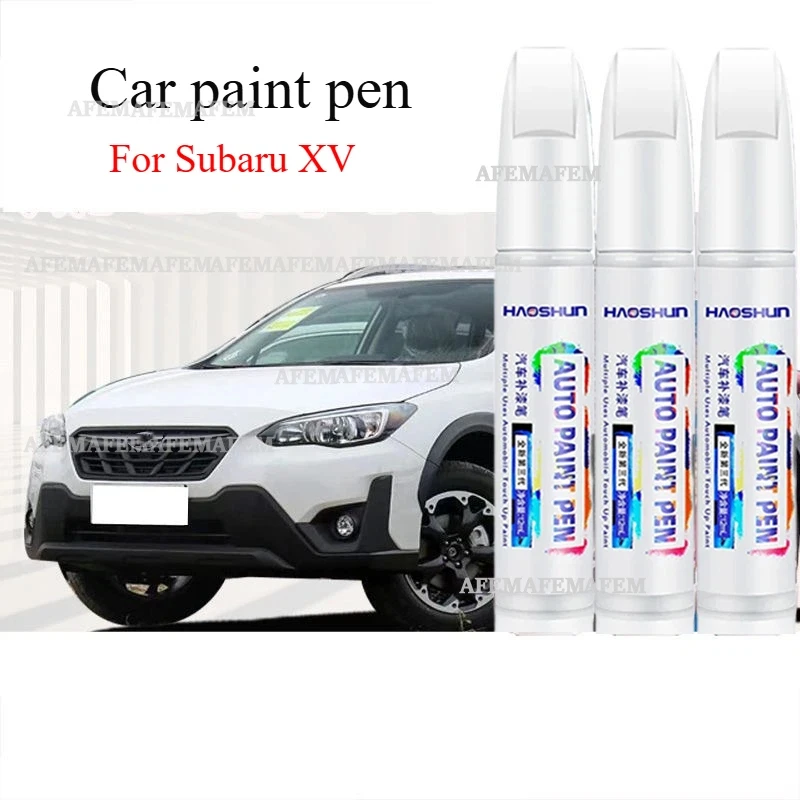 For Subaru XV Lacquer Pen Pearl Satin White Original Paint Sunshine Orange Scratch  Artifact Spot For Car Scratches