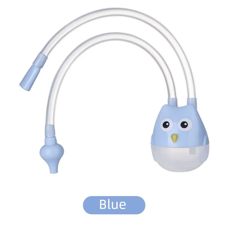 Baby Nasal Aspirator Mouth Suction Type Nasal Absorption Cleaner for Infant Anti Reflux Silicone Booger Suction Pipe