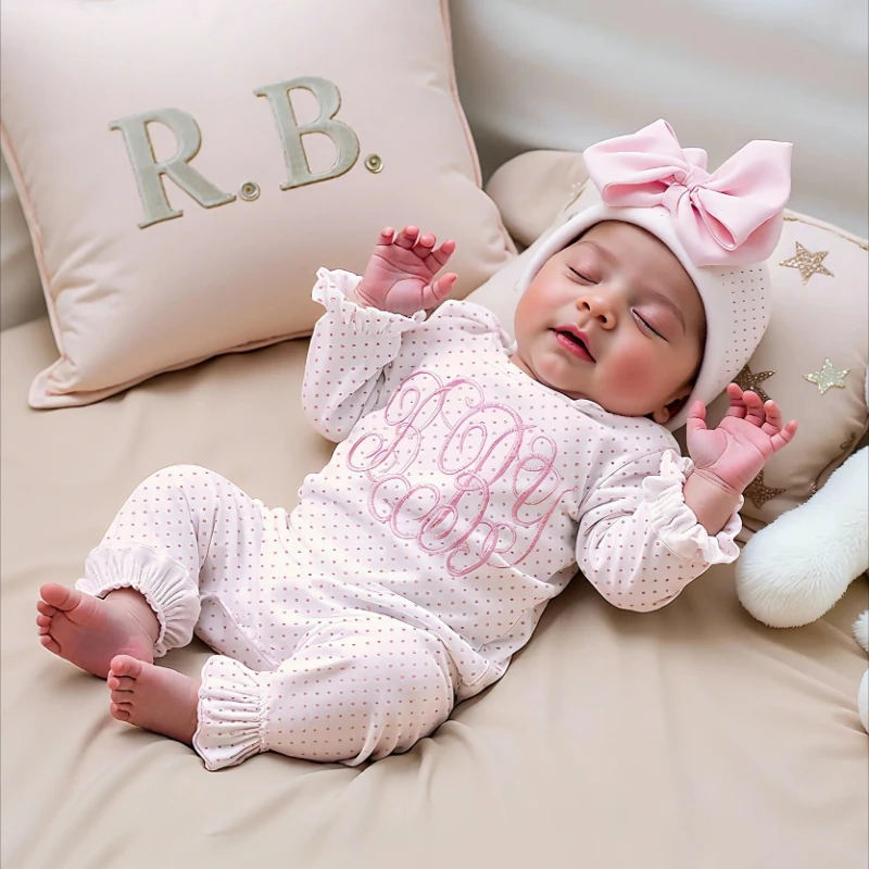 

Комплект из 2 предметов: вязаный свитер для новорожденных с бантом и женский пуловер-свитшот для осенне-зимних нарядов, реквизит для фотосессий, костюм