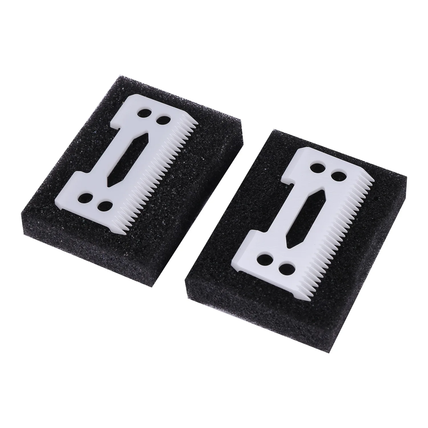 【HIGH GRADE】New5pcs 28 Teeth Zirconia Clipper Blade For Wahl Senior Clipper