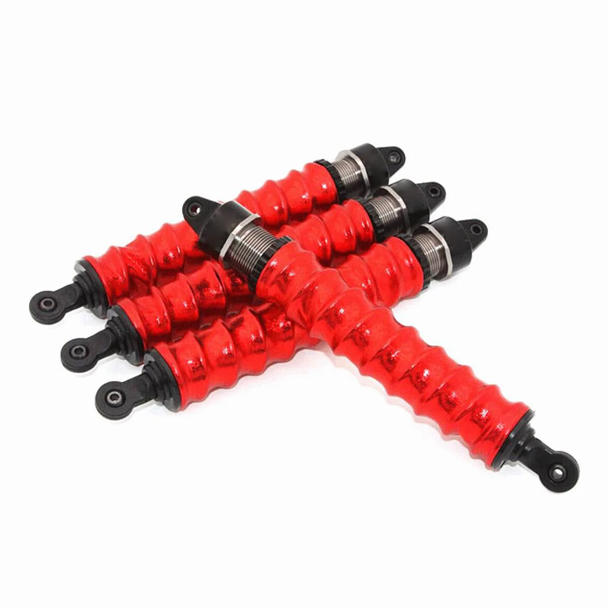 4pcs Shock Absorber Wraps Dust-proof Protection Cover for 1/10 RC Car TRAXXAS MAXX Protection Accessories Parts