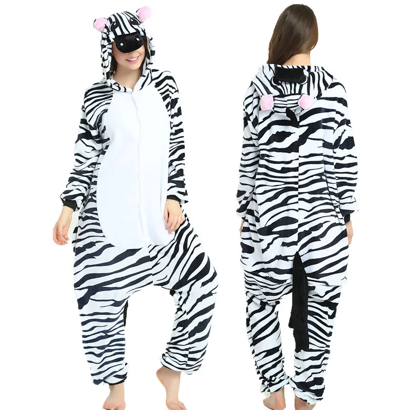 Zebra Streep Ouder-kind Bijpassende Halloween Par Onesie Game orm Kostuum Prestatiepak Cartoon Dierenoutfit