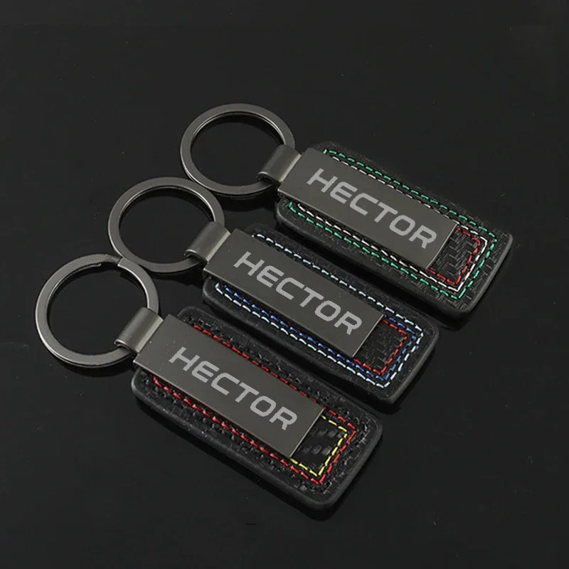 Alloy Keychain Holder Key Ring Gift Auto KeyRing Pendant Keys for MG HECTOR Logo 2024 2023 2000 Buckle Car Styling Decoration