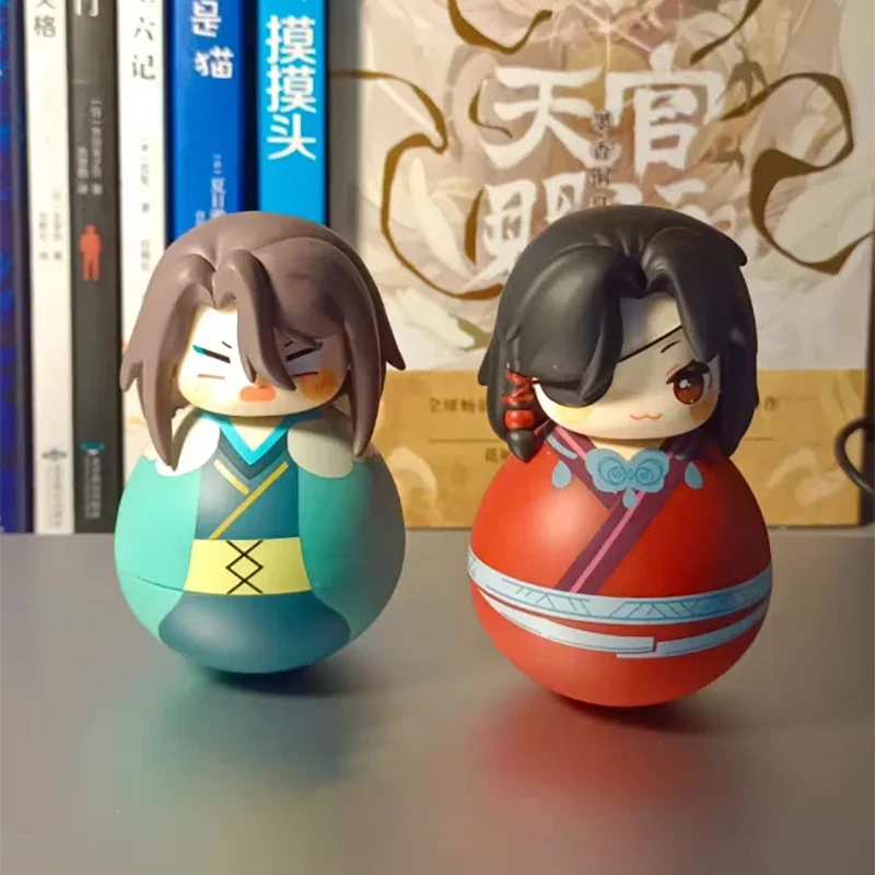 Tian Guan Ci Fu Anime Tumbler Blind Box, Xie Lian Hua Cheng, Brinquedos modelo surpresa misteriosa, Presentes de bonecas para crianças