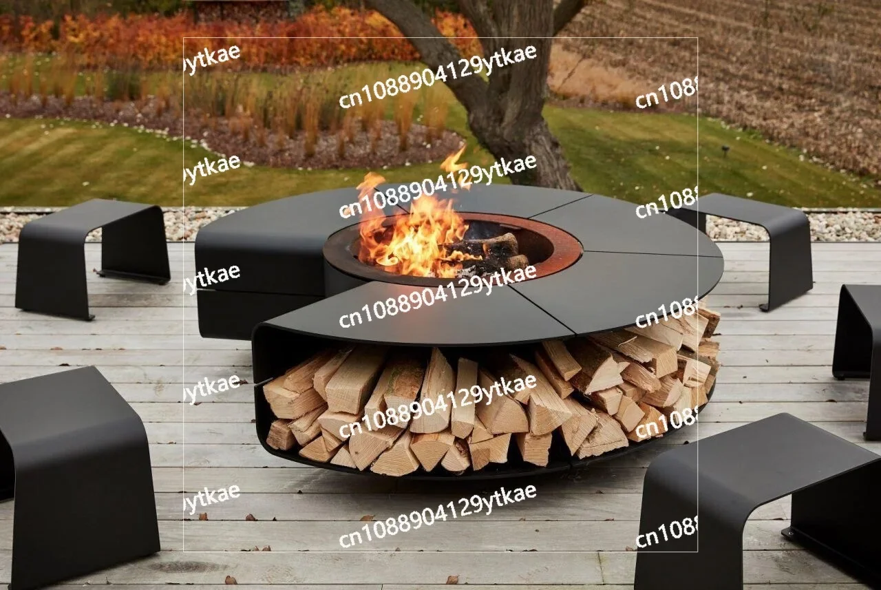 

Garden Barbecue Tables, Outdoor Furniture, Household Barbecue Tables, Wrought Iron Braziers, Bonfires