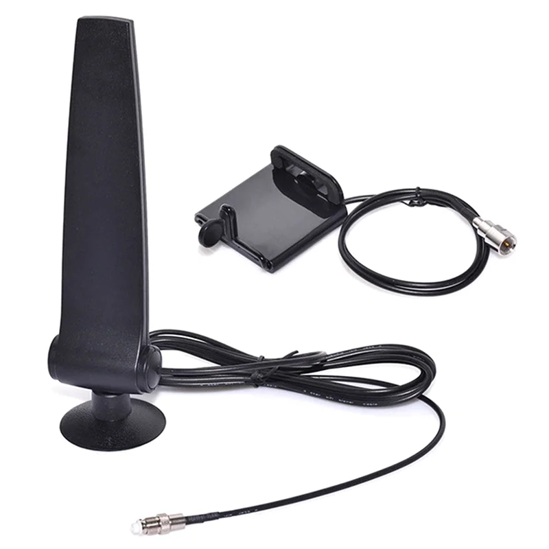 T88C Phone Holder with Cellphone Signal Booster Amplifier Aerial GSM CDMA 3G 4G LTE Antenna FME Connector for Mobile Router