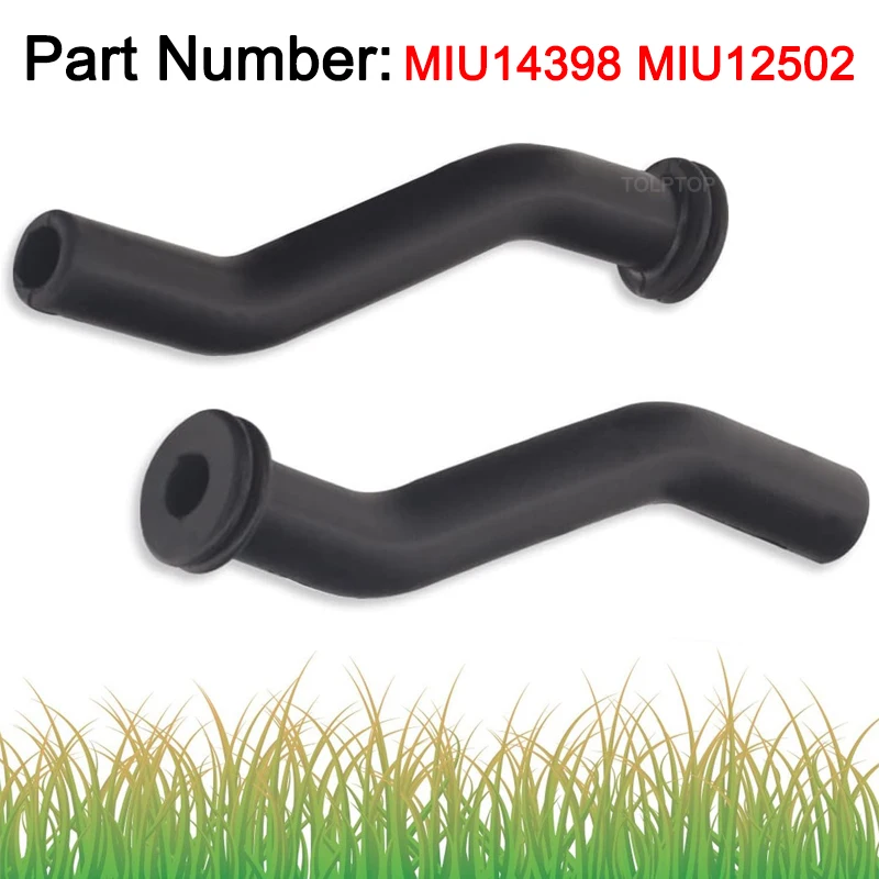 

1/2Pcs Replacement MIU14398 MIU12502 Rubber Vacuum Hose Equipment Hose for John Deere LA145 X166R 100 Series Tractors