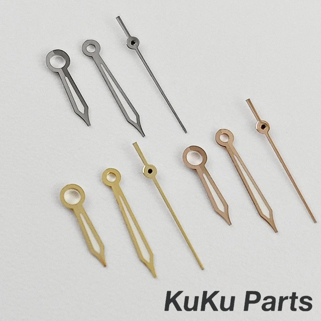 Santos NH35 Watch Hands For Santos Modification Parts Watches Needles For NH34 NH35 NH36 NH38 NH70 Movement Green Luminous