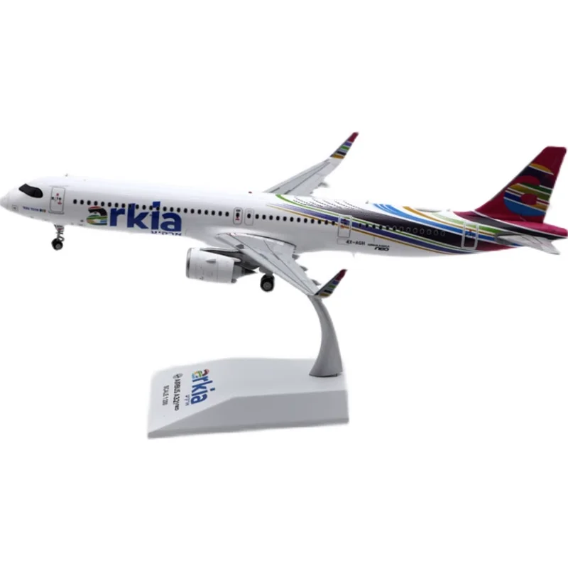 

Israel A321NEO Civil Aviation Airliner Alloy & Plastic Model 1:200 Scale Diecast Toy Gift Collection Simulation Display