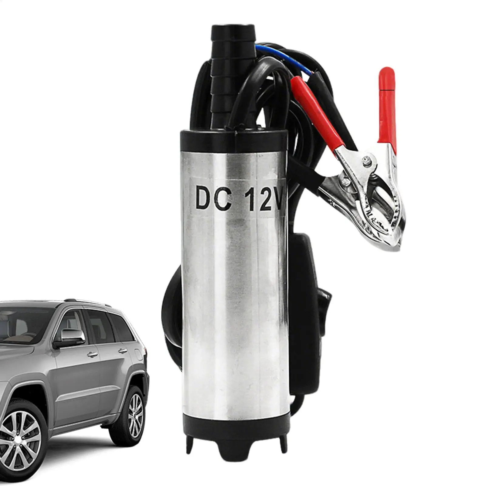 

Oil Transfer Pump Heavy Duty Multi Purpose Portable Water Dispenser 12V 24V 38mm Extractor Pump For Oil Change For Automotive