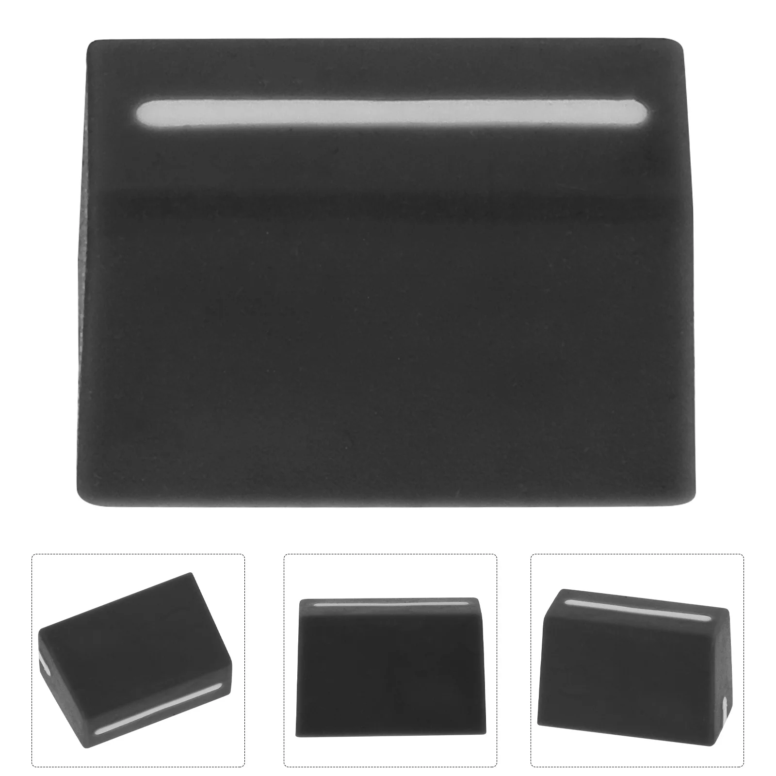 

5Pcs Mixing Console Slider Fader Caps Replacement Rubber Push Knobs for Audio Mixer Smooth Operation Fader Button Accessories