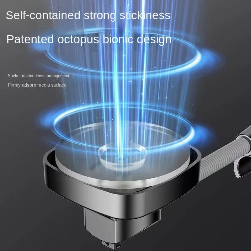 Suction cup sprinkler bracket fixed artifact punch-free shower nozzle bracket removable adjustable universal rotating sprinkler