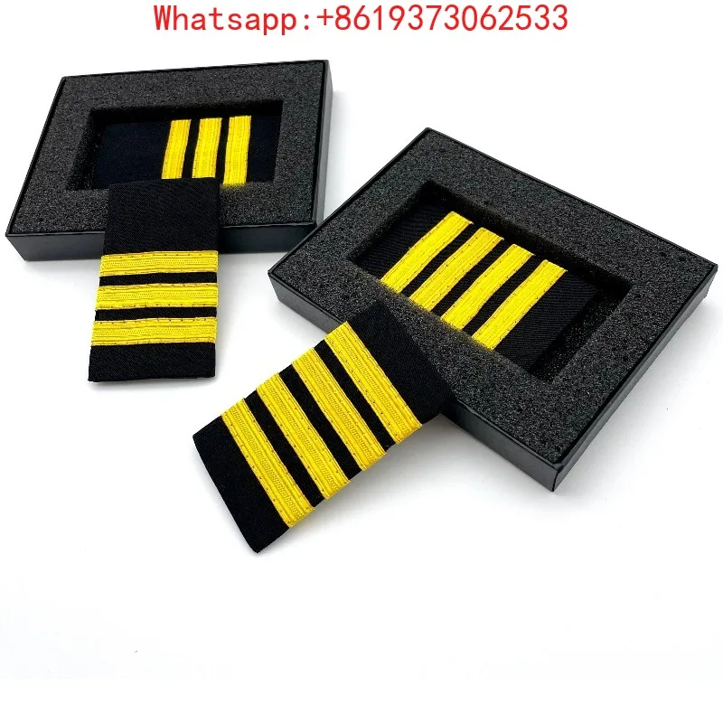 

Пилотские погоны с четырьмя/тремя полосами, милые, высококачественные, игрушечные