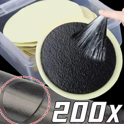 10-200pcs Bicycle Glue-free Tire Patches Tool Quick Repairing Tyre Protection Patch Adhesive Quick Drying Bike Accessories