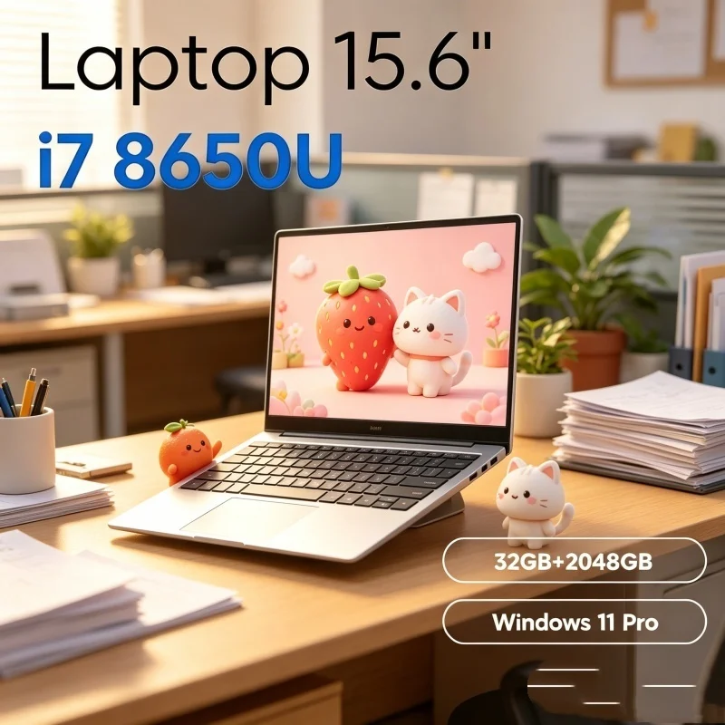

Sage 2026 Obscure Razor Crisp 15.6" Laptop Intel Core I7 8650U Windows 11 Pro RAM M.2 SSD Handy for Group Affairs & Academic