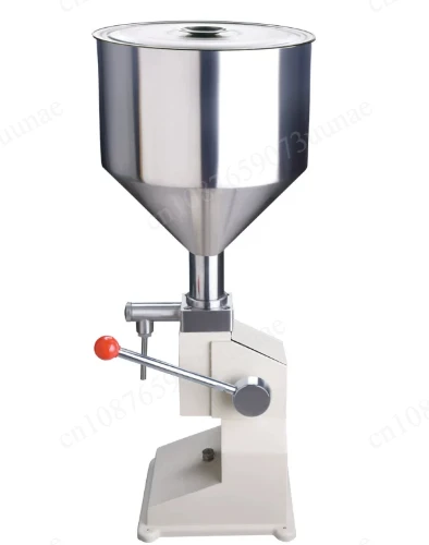 A03 manual paste filling machine quantitative liquid wine, honey sauce, edible oil, small packaging equipment.