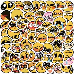 50pcs Cute Smiling Faces Cartoon Funny Sticker DIY Laptops Water Bottles Phones Decorative Stickers Perfect for Kids Toys