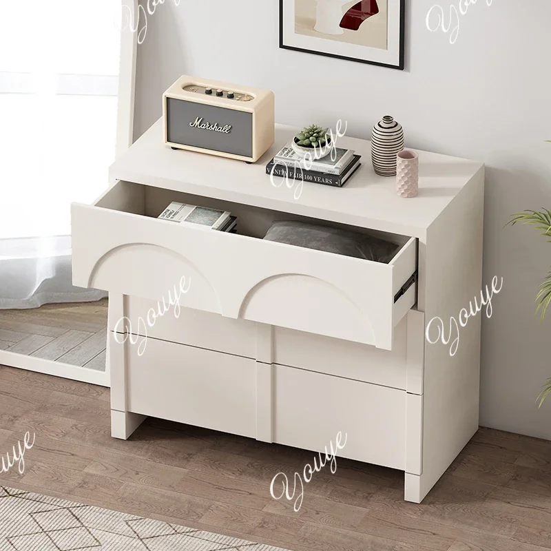 

J Nordic Dining Side Cabinet Simple Modern Locker Storage Chest Living Room Bedroom Sofa Storage Against The Wall