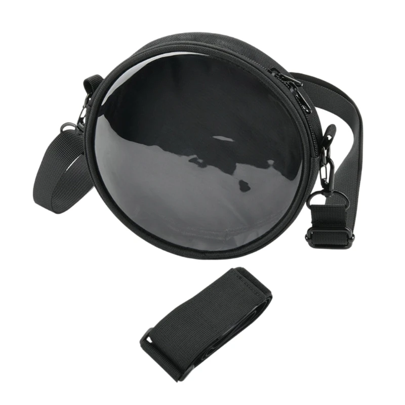 حقيبة سفر لمشغل الأقراص المضغوطة مع مادة TPU سهلة اللمس وحزام قابل للتعديل