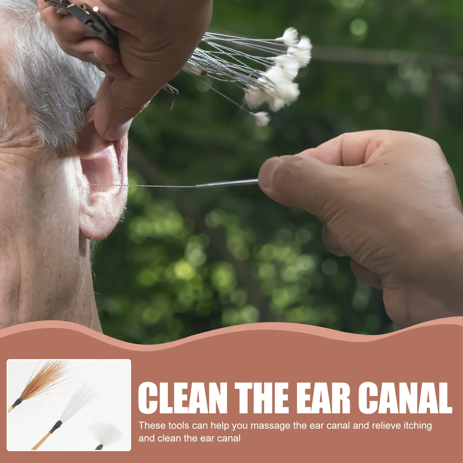 

1 комплект инструментов для удаления ушной серы, набор для чистки ушей, профессиональные полированные инструменты для ушей, безопасный очиститель ушной серы для домашнего и семейного использования