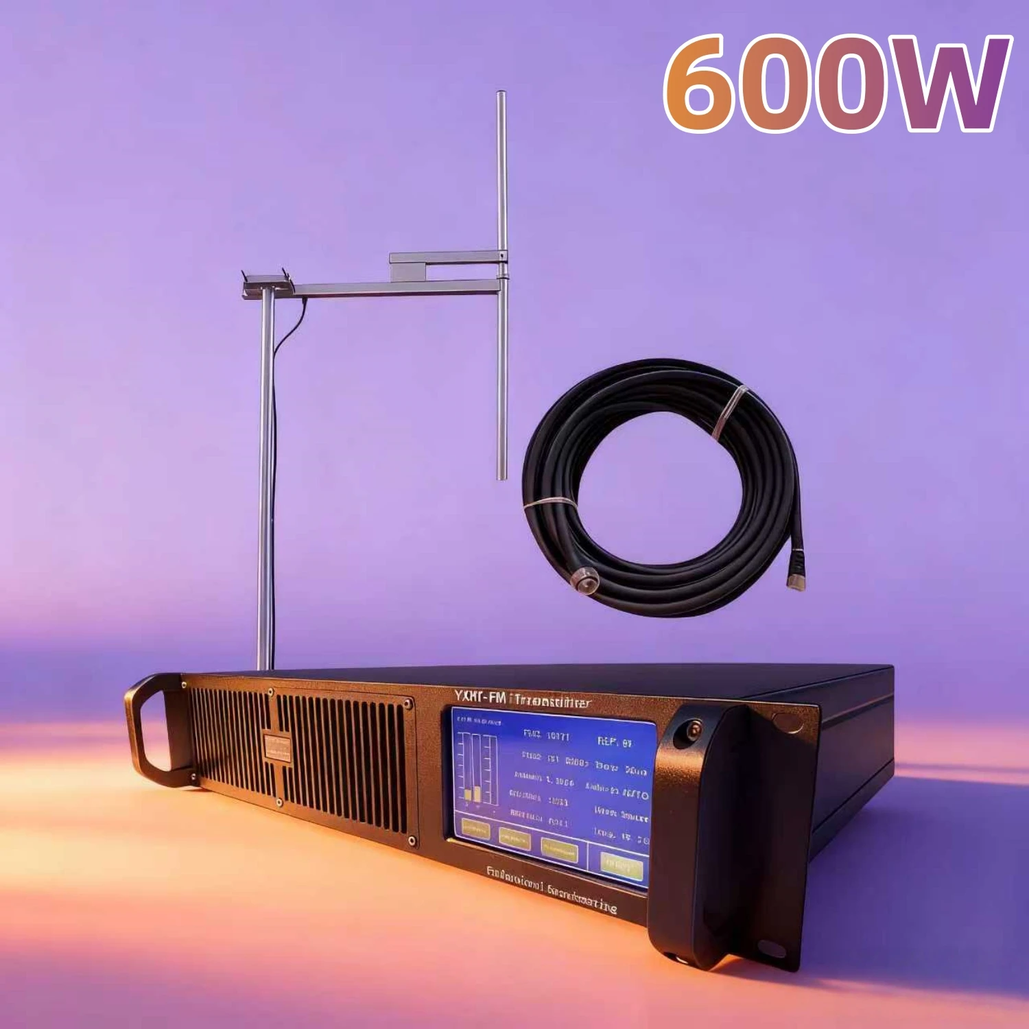 

TC- Relief-Site YXHT 600W FM Transmitter for Refugee & Disaster Relief Resettlement Information