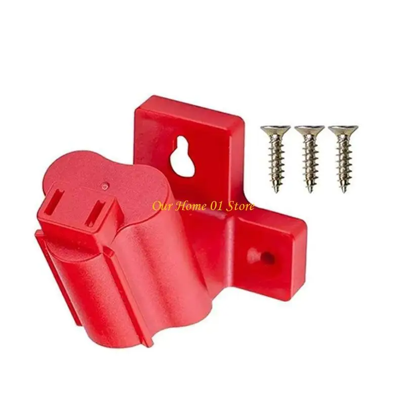 M4YC 4/8Pcs Wall Mount Angled Power Tool Holder Rack for Easy Access In Workshops