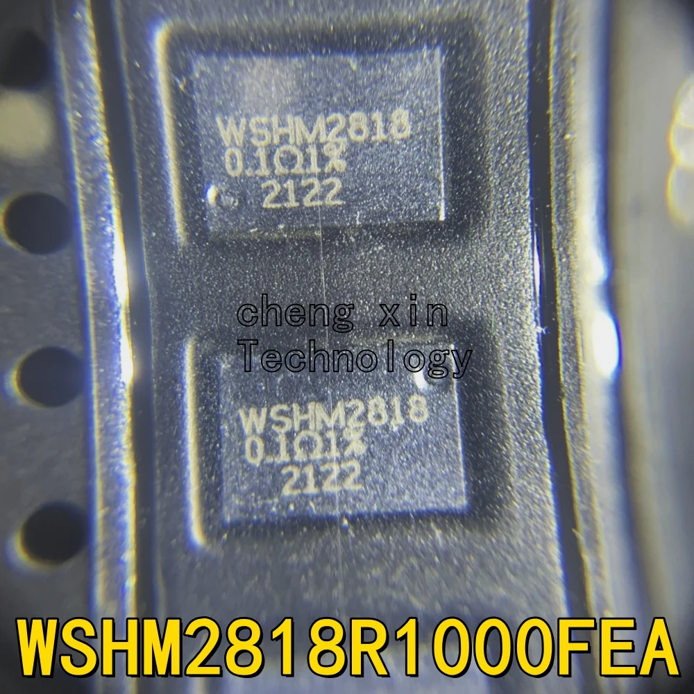 WSHM2818R1000FEA 5PCS 1PCS 20PCS New and Original 2818 100mΩ ±1% 7W WSHM2818R silkscreen:WSHM2818 0.1Ω 1%