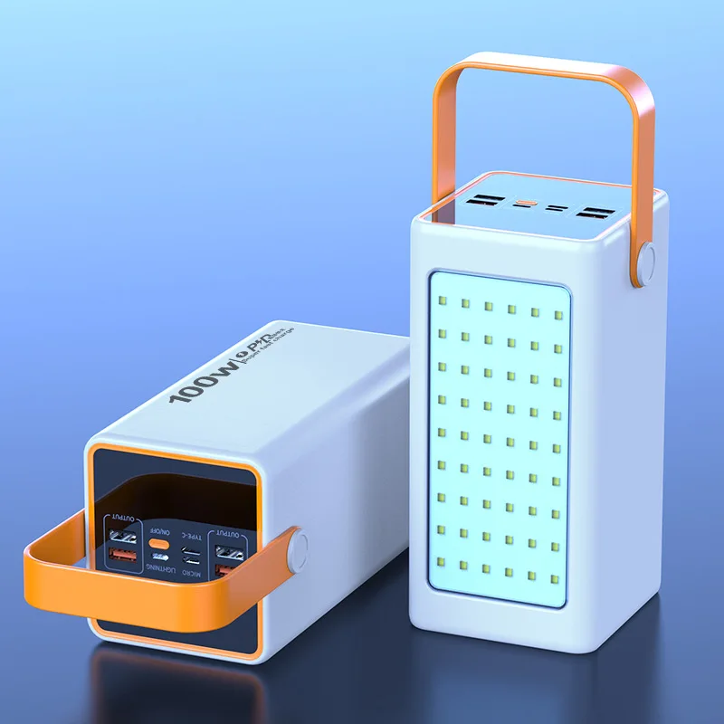 Power Bank Large Capacity Power Supply 100000mAh Super Fast Charging 100000mAh Large Capacity  Mobile Battery Power Bank