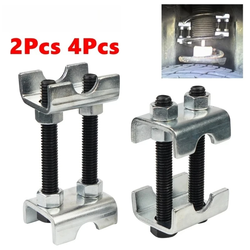 2pcs/4pcs 2-Way Adjustable Spring Spacer, Mini Coil Spring Compressor Strut Shock Absorber
