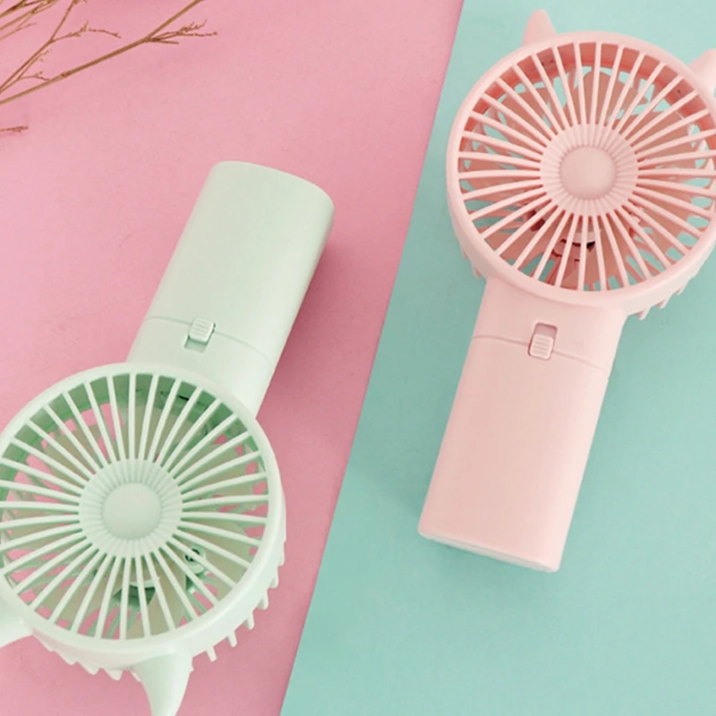 

T8DF Handheld Mini Fan, Hand Fan, Portable Battery Powered Pocket Fan, for Indoor, Outdoor, Office, Travelling, Line up, Home