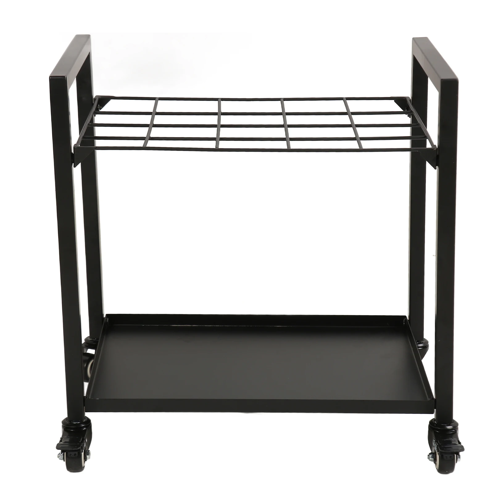 

20 Slots Blueprint Storage Rack Cart Organizer Blueprint Roll File Holder Metal Blueprint Holder with Wheels for Office School