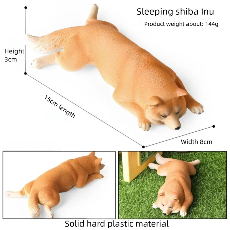 Nowe Figurki Psów Symulacja Szczeniak Zwierzęta Shiba Inu Husky Rottweiler American Bully Saint Bernard Kolekcja Zabawki Prezent dla Dzieci