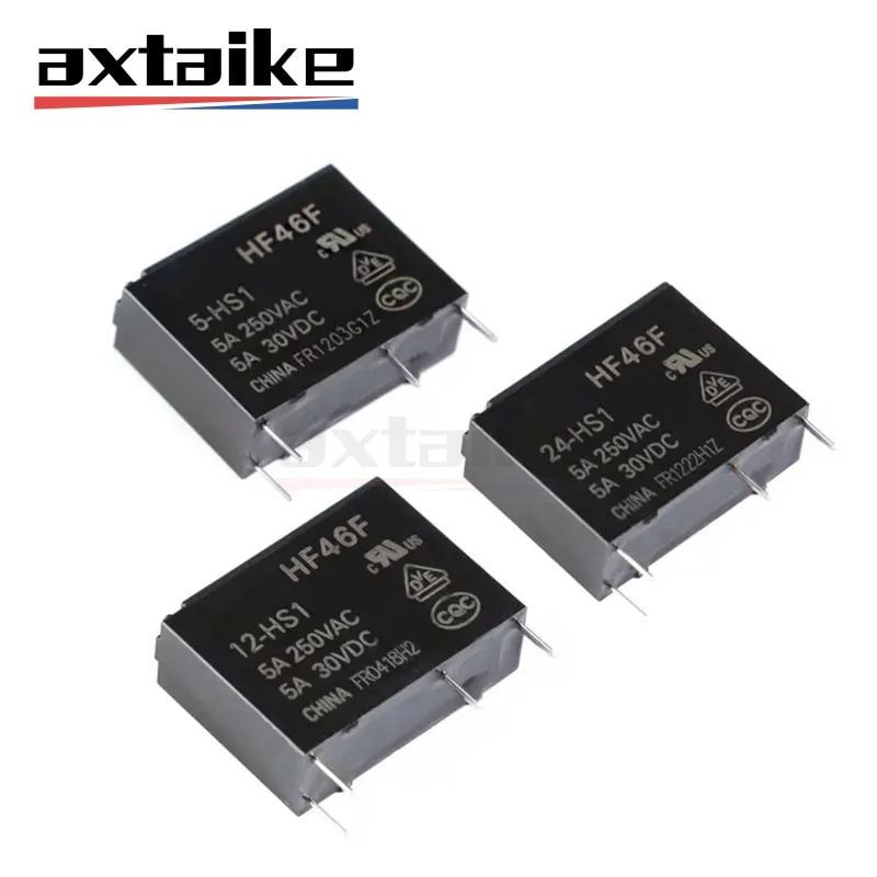 5Pcs Hf46F 5A Hf46F…