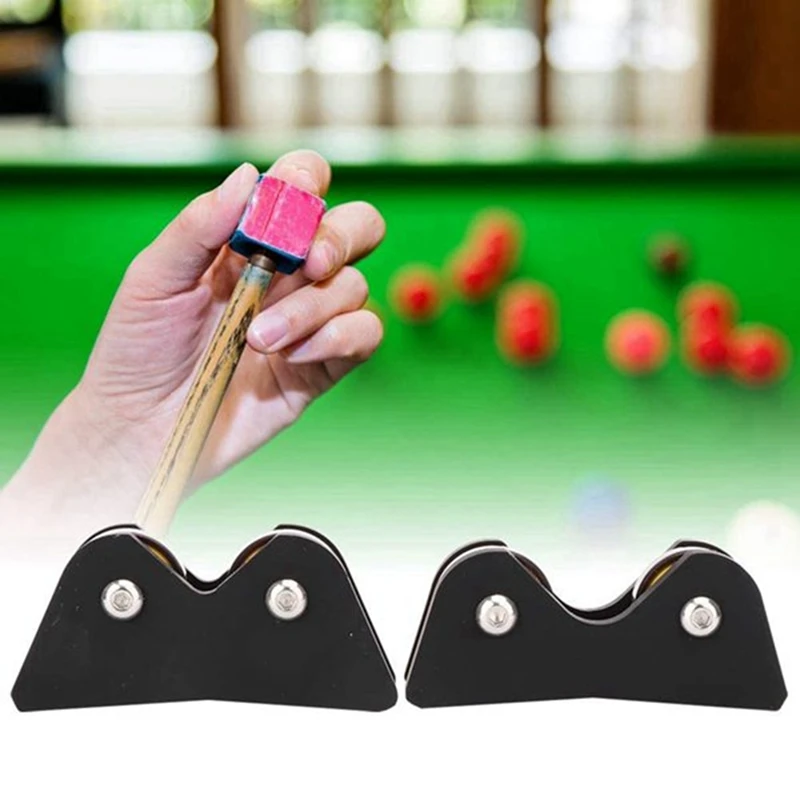 1 Set Billiard Ball Straightness Checker Pool Cues Roller Checker Inspection Tool For Snooker Cues Balls