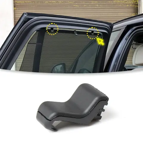 뒷문 창 그림자 커튼 후크 롤러 블라인드 장착 버클 차양 리테이너 클립 51357479511 BMW X5 G05 X6 G06 용