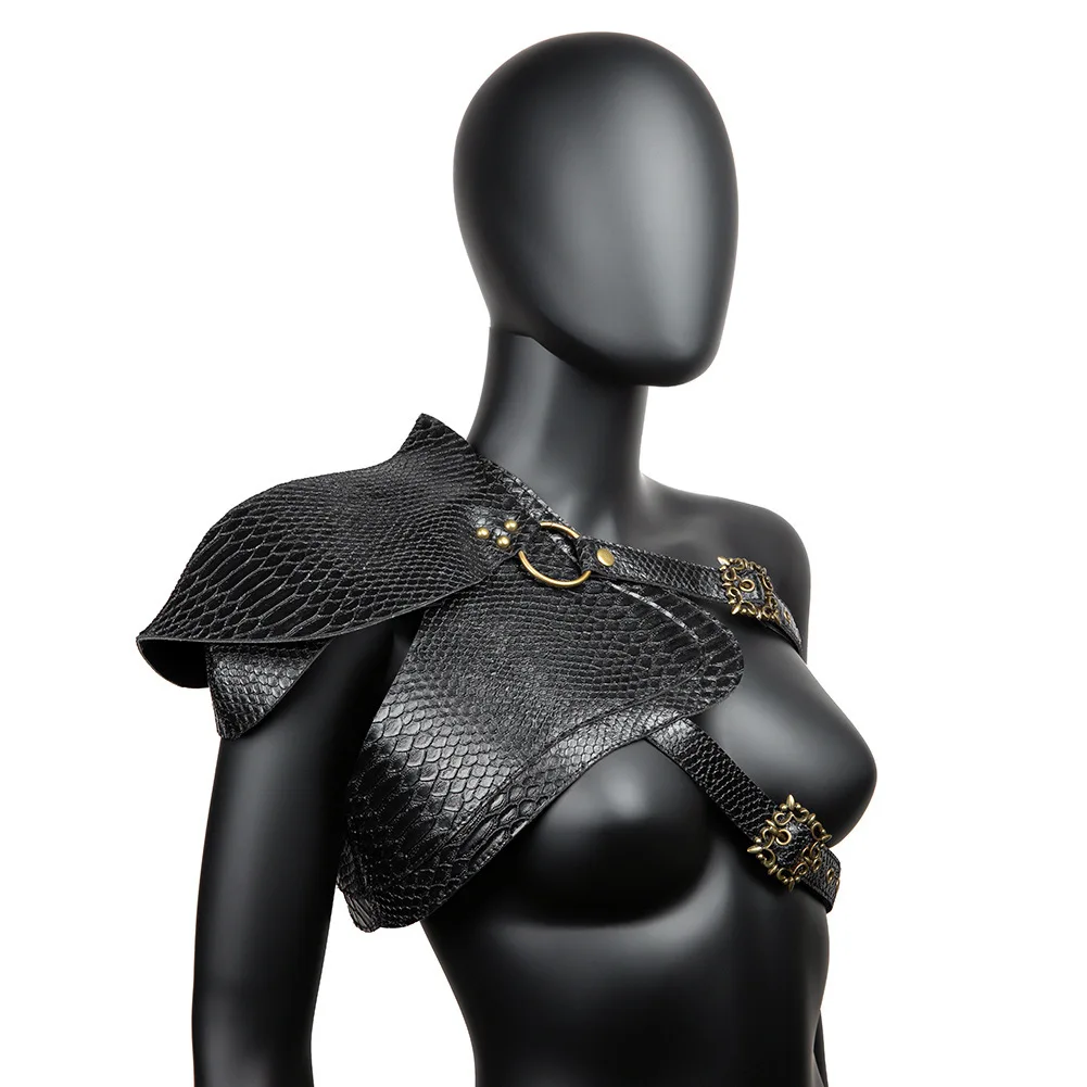 

European and American Punk Armor Female Armor Shawl Vest Halloween Cape Cosplay Makeup Costume Party Props